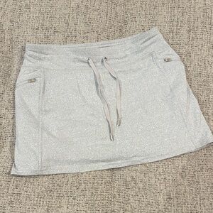 Kyodan Heather Gray Skirt with Drawstring